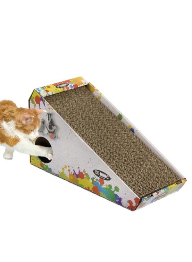 آي ماك عمود خدش إيزيدورو مع لعبة معلقة للقطط متعدد الألوان