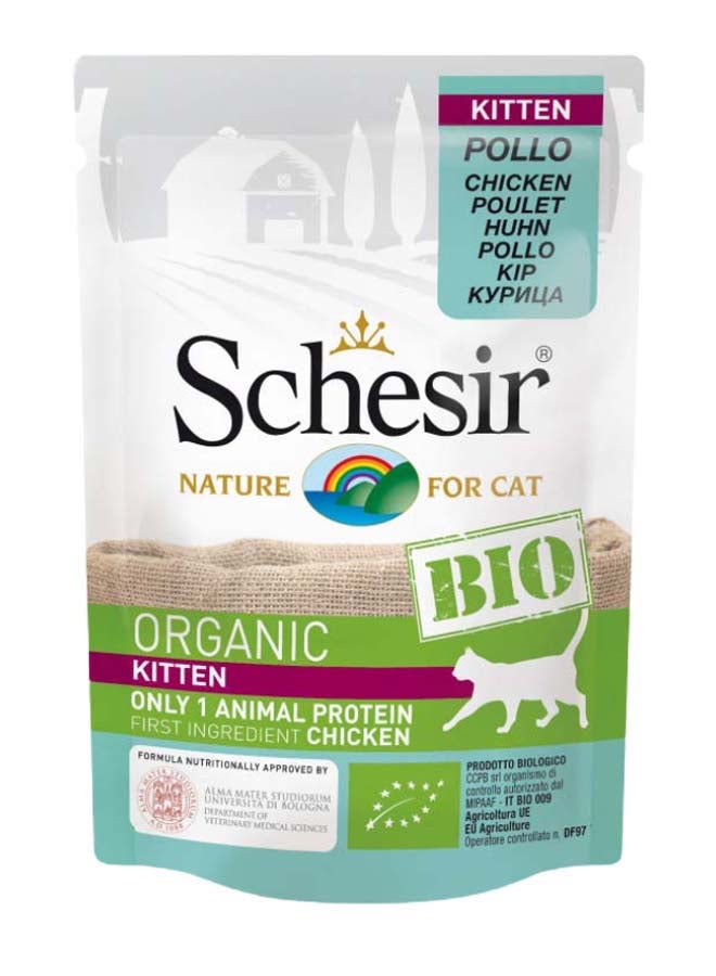Schesir Kitten Bio Chicken 85grams