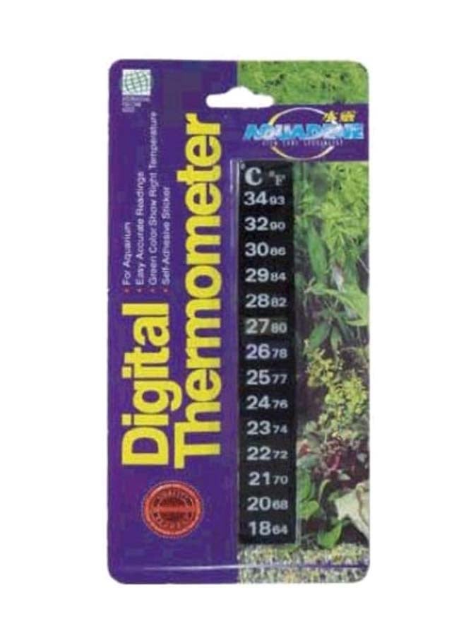 كيه دبليو وزون مقياس حرارة رقمي لاصق متعدد الألوان