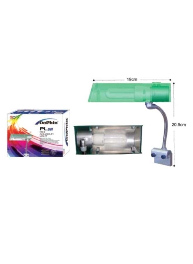 كيه دبليو وزون مصباح صغير لحوض السمك بقدرة 9 وات متعدد الألوان