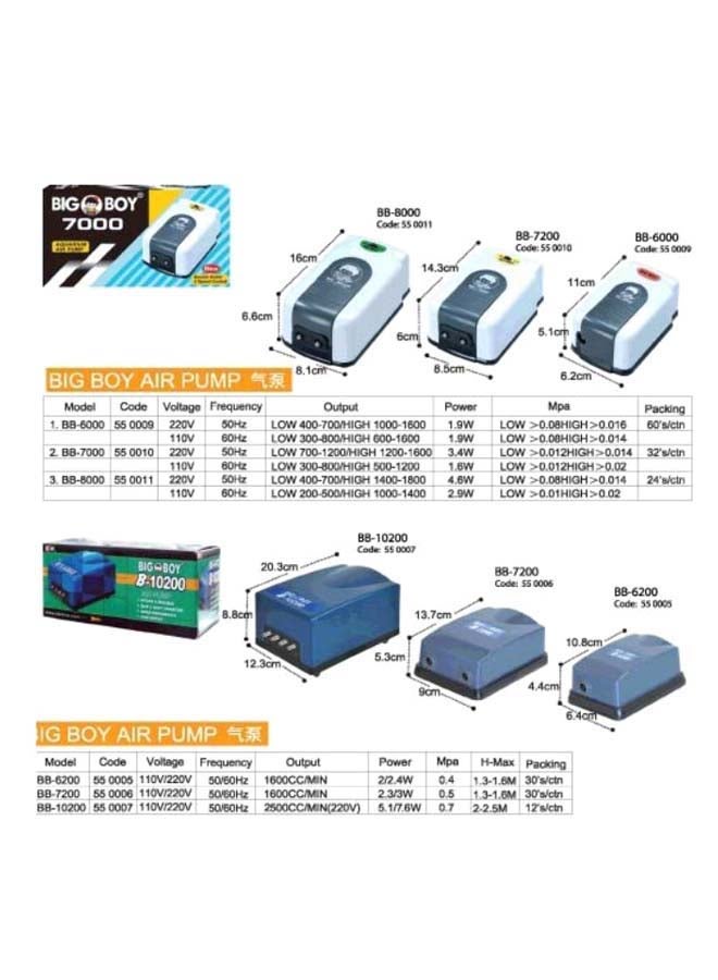 كيه دبليو وزون مضخة هواء بمخرج واحد