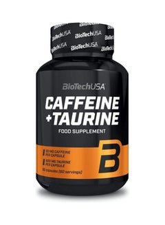 Biotech USA Caffeine + Taurine Food Supplement