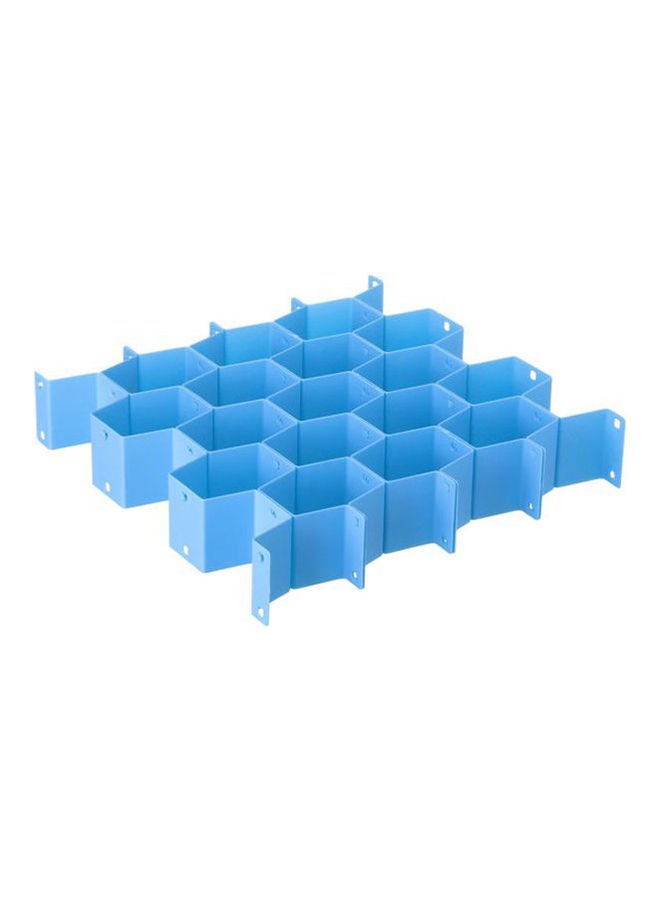 Generic - Plastic Beehive Shape Drawer Organizer Blue - Image 1