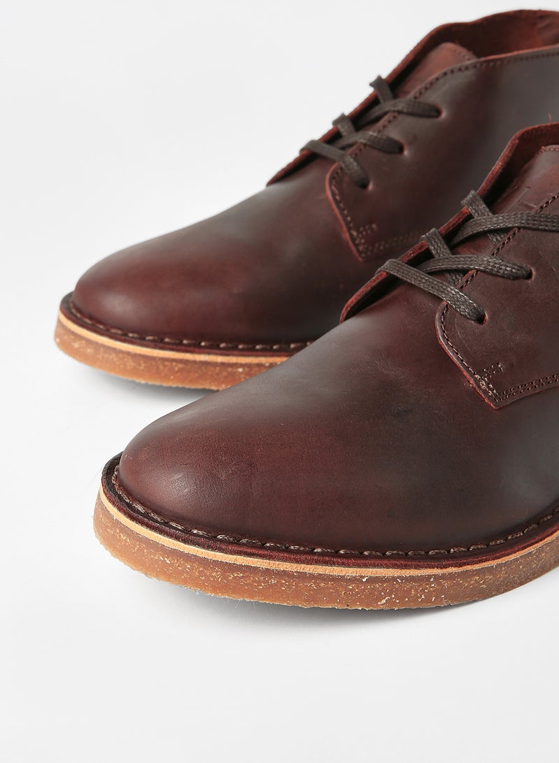 Selected Homme - Leather Chukka Boots Brown - Image 1