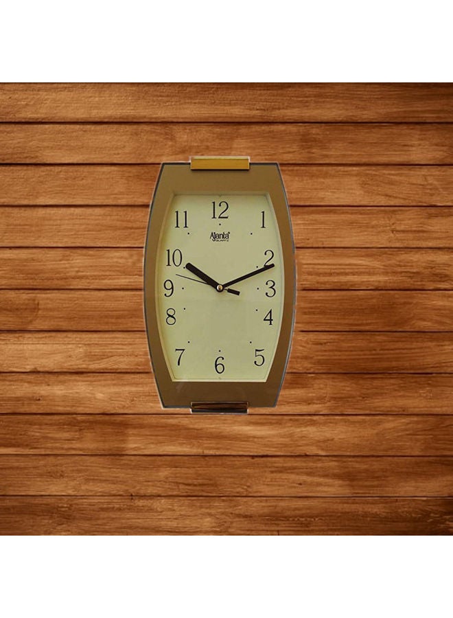 Ajanta Simple Analogue Wall Clock Ivory - Image 2