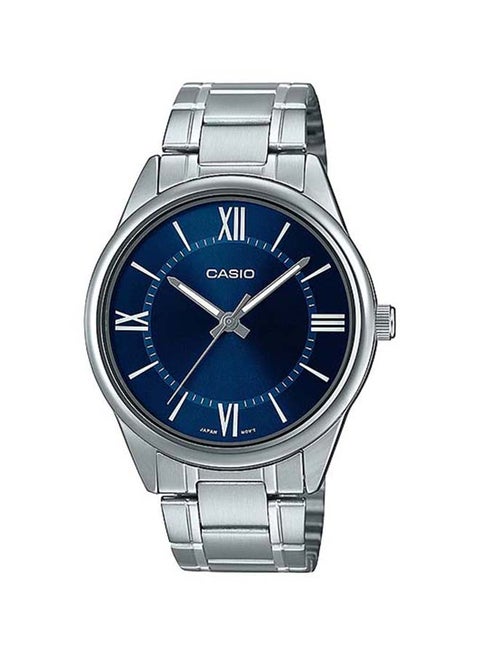 Men's Wrist Watch MTP-V005D-2B5UDF - 47 mm - Silver