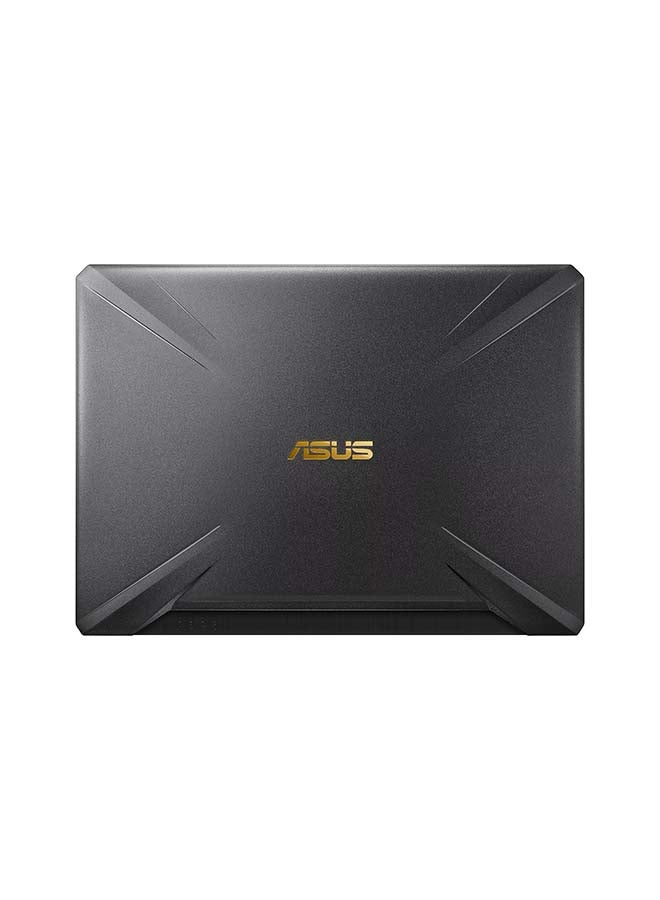 ASUS - TUF Gaming FX505D Laptop With 15.6-Inch Display, AMD Ryzen 7 3750H Processor/16GB RAM/512GB SSD/4GB NVIDIA GeForce GTX1650/Win10/Arb-KB English/Arabic Gun Metal - Image 1
