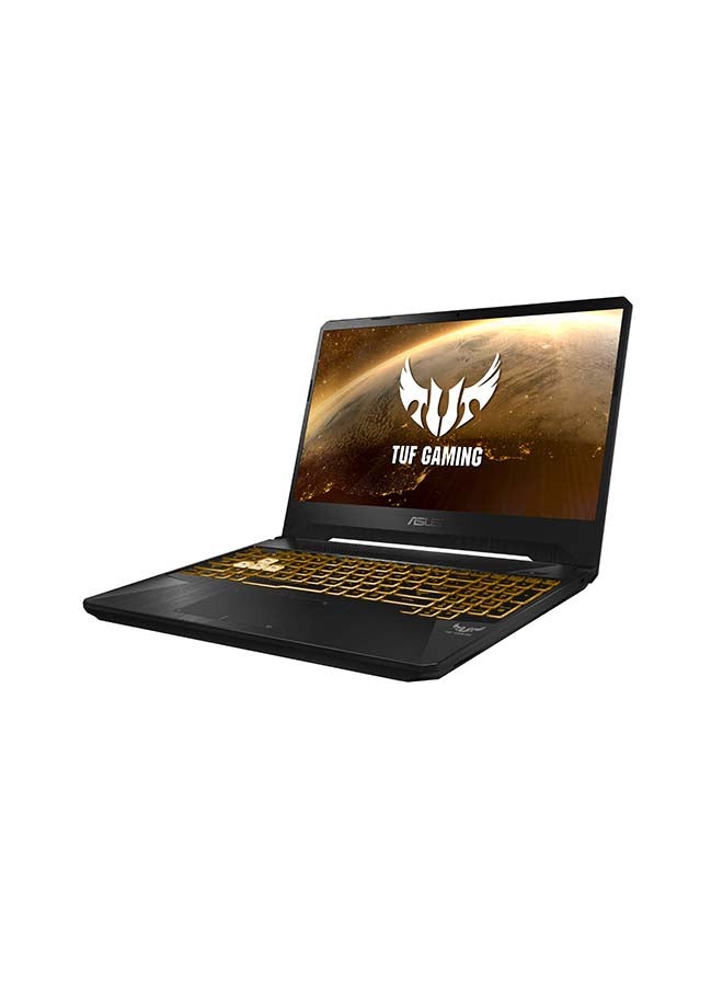 ASUS - TUF Gaming FX505D Laptop With 15.6-Inch Display, AMD Ryzen 7 3750H Processor/16GB RAM/512GB SSD/4GB NVIDIA GeForce GTX1650/Win10/Arb-KB English/Arabic Gun Metal - Image 1