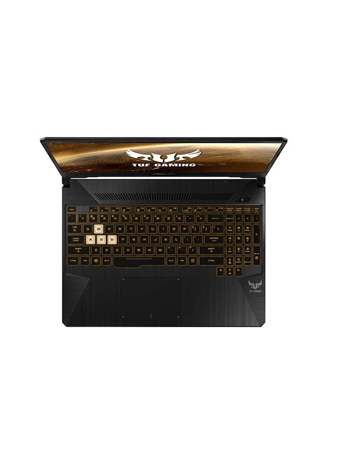 ASUS - TUF Gaming FX505D Laptop With 15.6-Inch Display, AMD Ryzen 7 3750H Processor/16GB RAM/512GB SSD/4GB NVIDIA GeForce GTX1650/Win10/Arb-KB English/Arabic Gun Metal - Image 1
