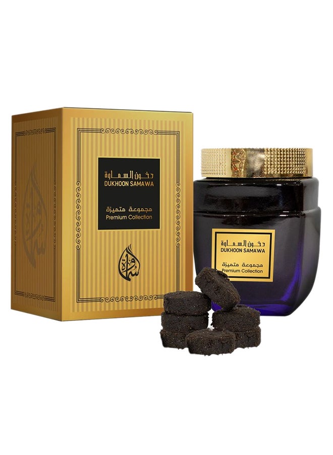Samawa Dukhoon Bakhoor Incense Tablets Black 100grams 