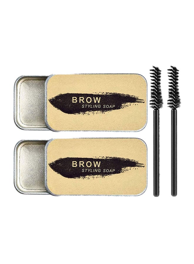 Beckisue 2-Piece Brow Styling Soap Clear - Image 1