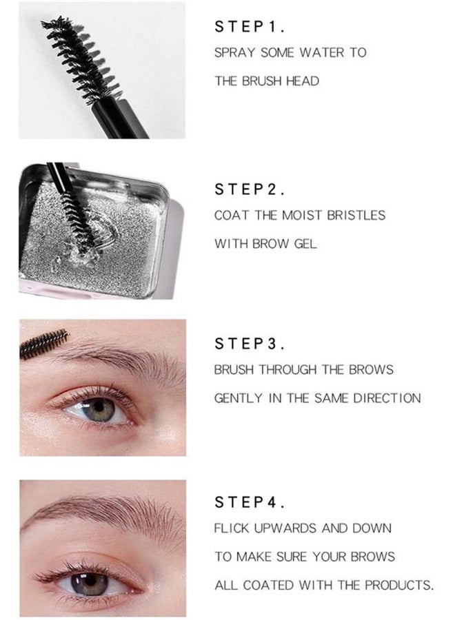 pudaier Brow Styling Cream Clear - Image 3