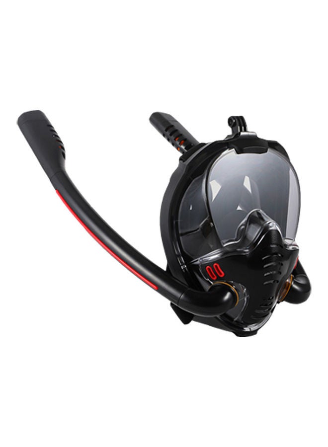Generic Double Tube Snorkeling Mask
