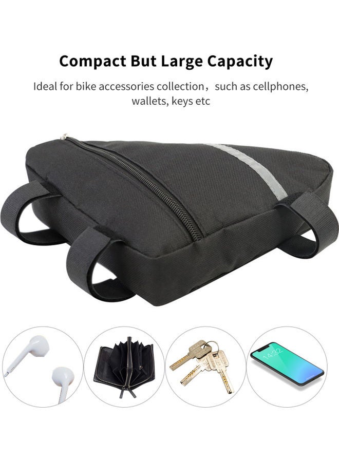 Generic Frame Front Pouch Cycling Handlebar Tube Bag  - Image 5