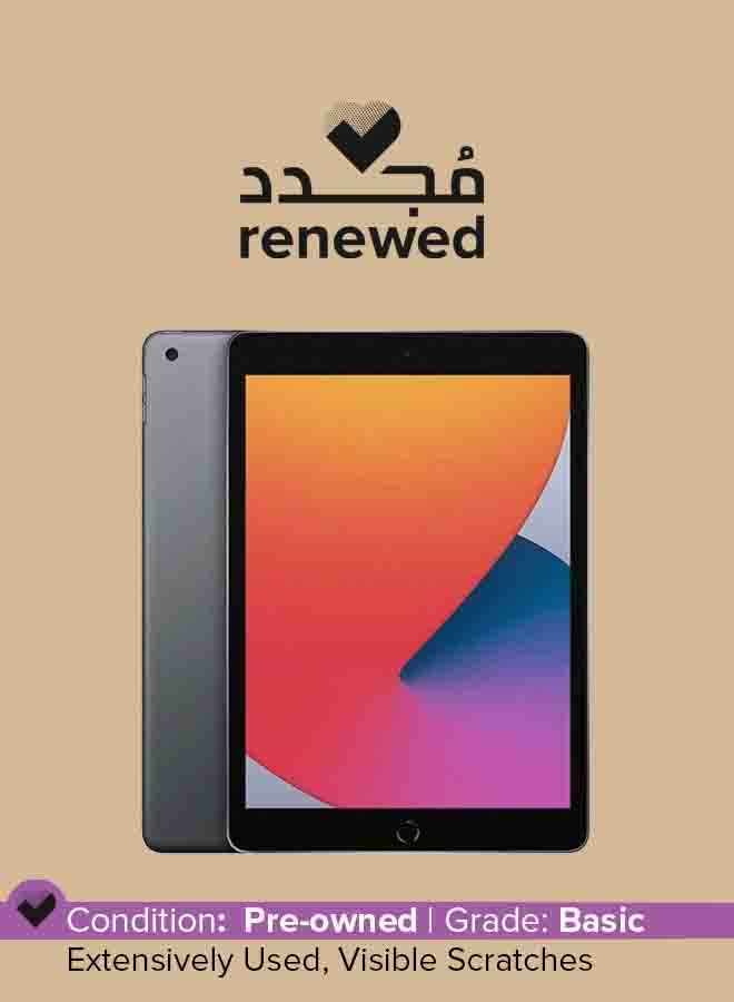 Apple Renewed - iPad - 2020 (8th Gen) 10.2inch 32GB WiFi Space Grey - Image 1