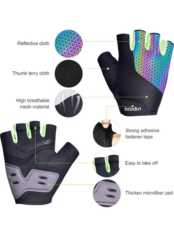 بودون Anti-Skid Cycling Half Finger Glove - Image 2