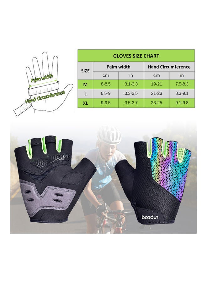 بودون Anti-Skid Cycling Half Finger Glove - Image 4