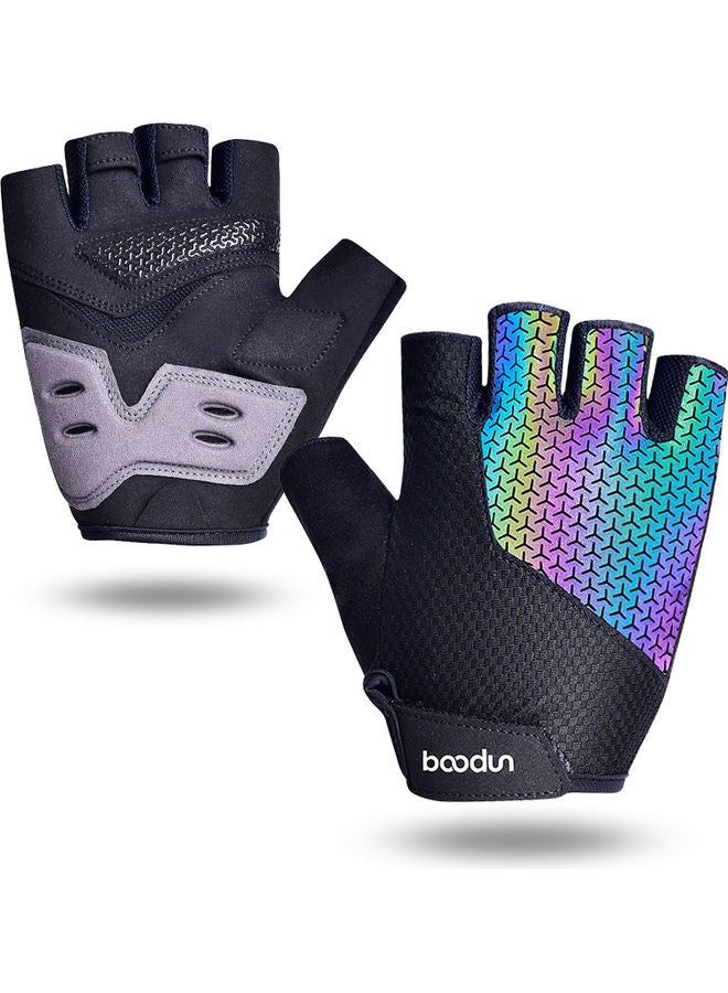 BOODUN Anti-Skid Cycling Half Finger Glove - Image 1