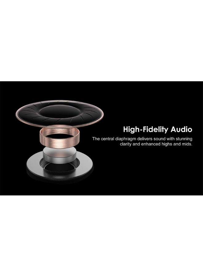 Oraimo Conch In-Ear Strong Bass Wired Earphone with Mic White - Image 2