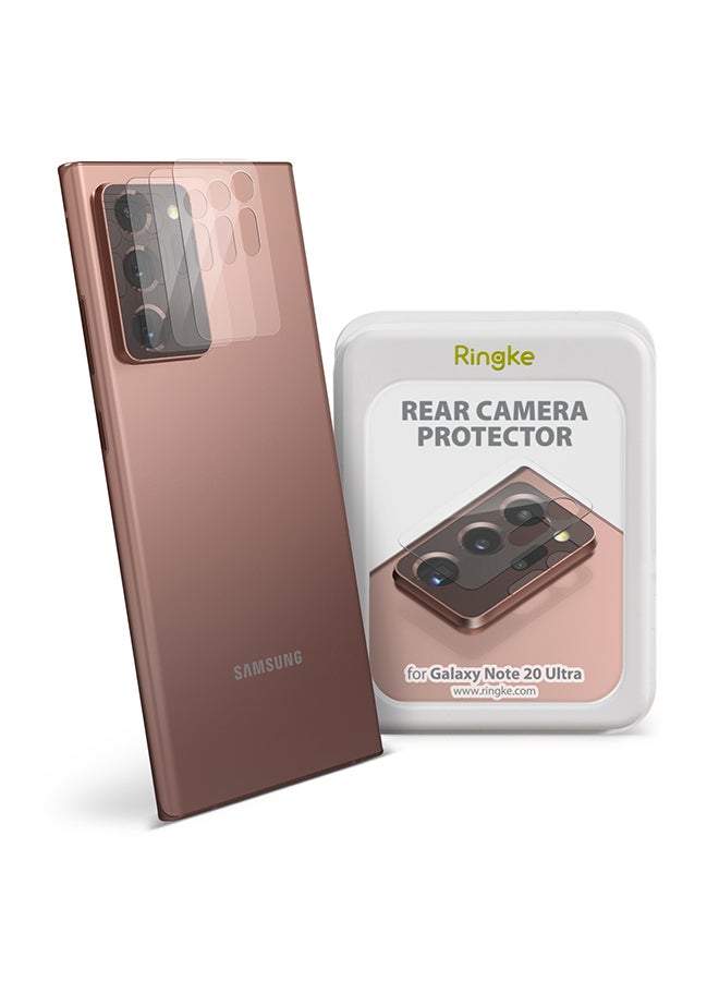Ringke Pack of 3 Tempered Glass Lens Protector For Galaxy Note 20 Ultra Clear - Image 1