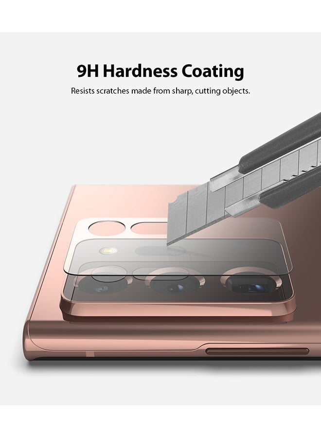 Ringke Pack of 3 Tempered Glass Lens Protector For Galaxy Note 20 Ultra Clear - Image 2