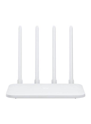 Mi 4C Wireless Router 2.4GHz, 300Mbps, Four Antennas Support iOS, Android White - v1627883861/N49580295A_1