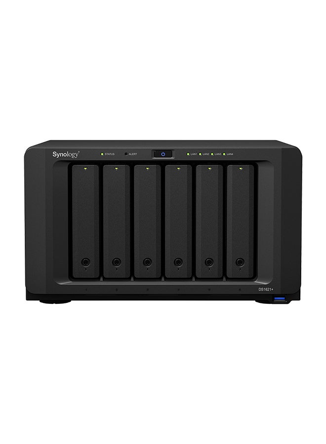 Synology 6 Bay NAS DiskStation DS1621+ (Diskless) Black  - Image 1