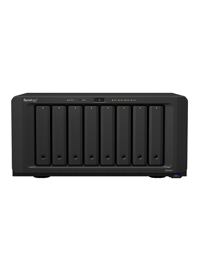 Synology - DiskStation DS1821+ 8bay NAS Black - Image 1