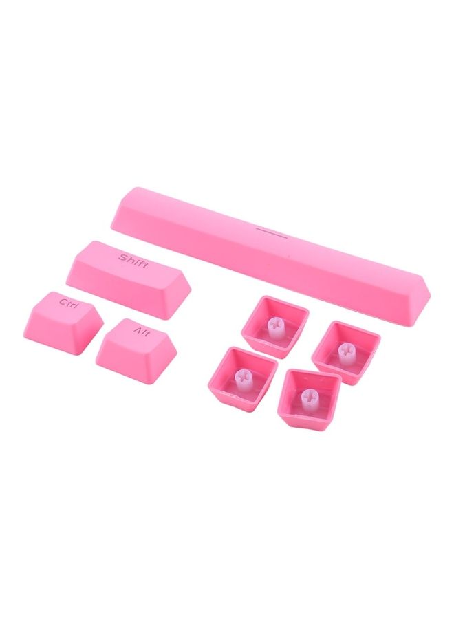 Generic - Double Shot PBT Backlit Keycaps For Mechanical Keyboard Pink - Image 1