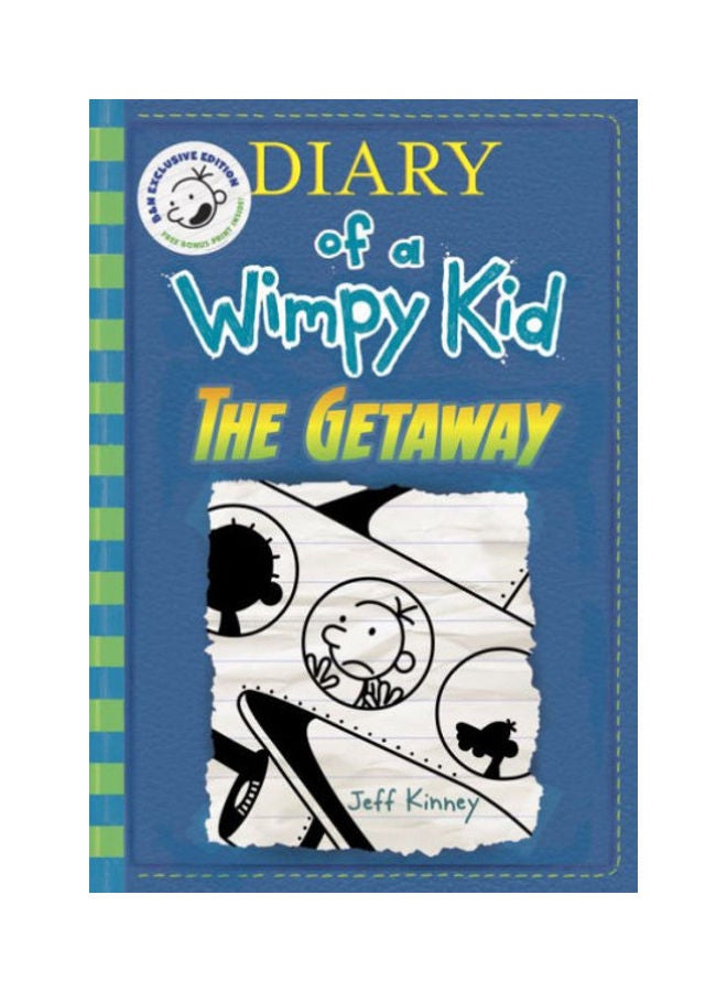 The Getaway (Diary of a Wimpy Kid Book 12) (Exclusive B&n Edition) (Indigo - Canada) hardcover english - 2017