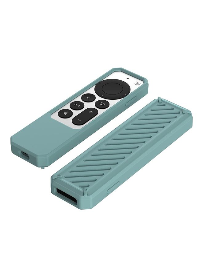 Silicone Protective Case For Apple TV Remote Green - Image 2