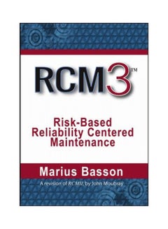 Rcm3: Risk-Based Reliability Centered Maintenance Hardcover English by Marius Basson - 38544 - v1627887848/N49679418A_1