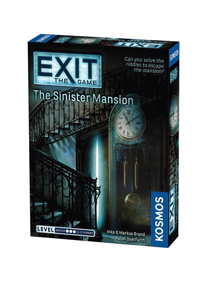 ثامز آند كوسموس لعبة  "Exit: The Sinister Mansion" 18 x 13 x 4سم - Image 1