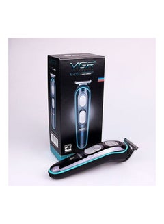 VGR V-055-Rechargeable Hair Shaver + KM-6672 Nose And Ear Trimmer Black  - Image 2