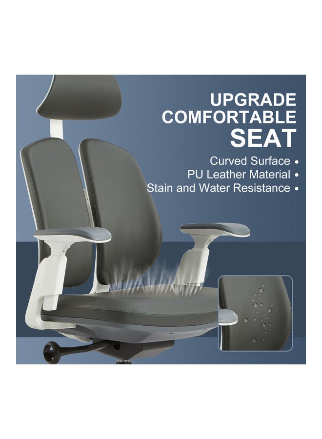 Daqian Multifunctional Chair with Comfortable Seat Grey - Image 2
