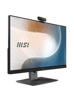 إم اس أي كمبيوتر مكتبي مودرن AM241 الكل في 1 بشاشة IPS مقاس 23.8 بوصة بدقة كاملة الوضوح ومعالج كور i5-1135G7/ ذاكرة رام 8 جيجابايت/ محرك أقراص صلبة 1 تيرابايت + محرك أقراص SSD سعة 256 جيجابايت/ بطاقة رسومات إنتل دقة فائقة الوضوح مع لوحة مفاتيح وماوس اللغة الإنجليزية أسود  - Image 2