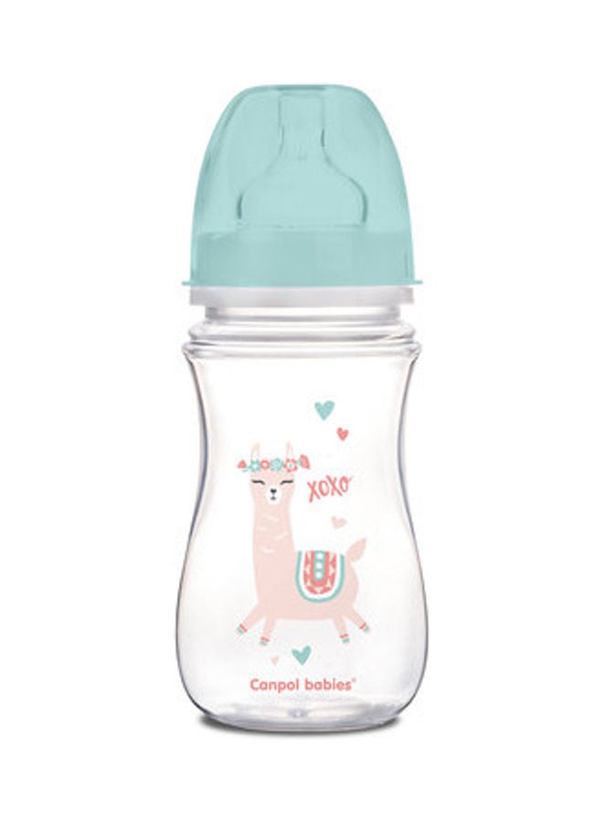 Canpol babies Anti-colic Wide Neck Bottle 240ml PP Easy Start EXOTIC ANIMALS - v1627891481/N49679834A_1