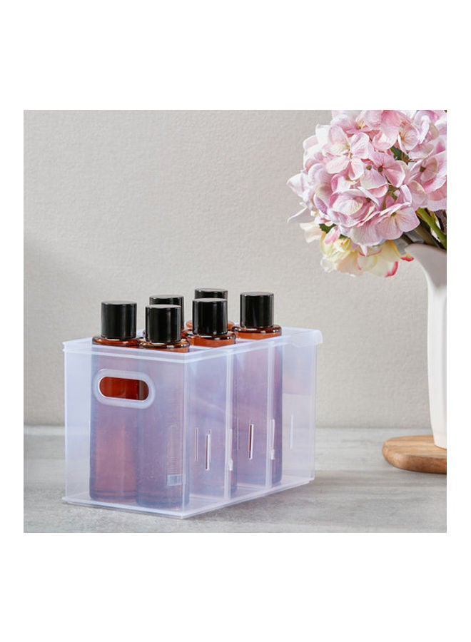 Home Center Alcor Rectangular Organiser Clear 15X16.5X26.6cm - Image 1