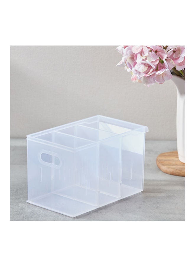 Home Center Alcor Rectangular Organiser Clear 15X16.5X26.6cm - Image 2