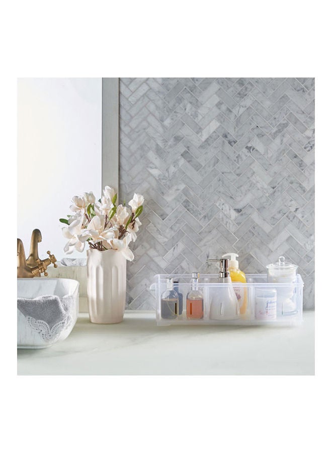 Home Center - Alcor Rectangular Organiser Clear 16.8X12.8X45cm - Image 1