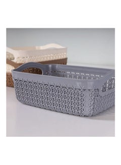 Home Center Turt Storage Basket Grey 650ml  - Image 1