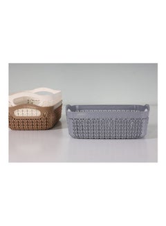Home Center Turt Storage Basket Grey 650ml  - Image 2