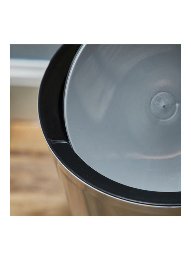 Home Center Round Trash Can With Lid Multicolour 8.5Liters - Image 2