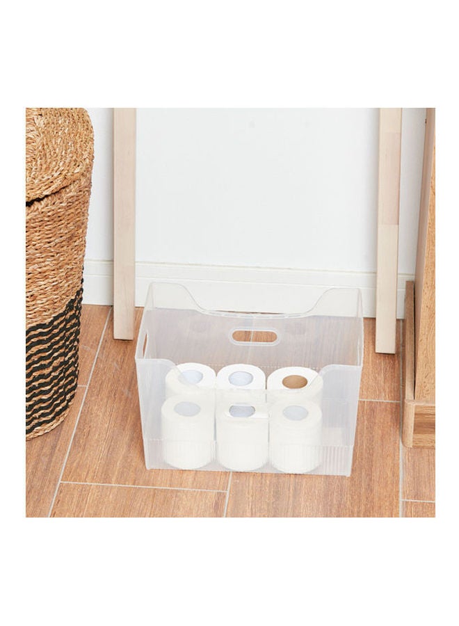 Home Center Nova Storage Basket Clear 26.2X24.2X38.7cm - Image 1