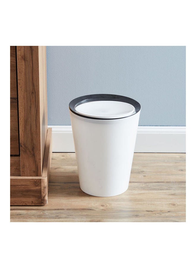 Round Trash Can With Lid White 8.5Liters - v1627893876/N49681779A_1