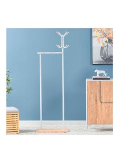 Home Center Merlin Clothes Rack White 30X60X177cm  - Image 1