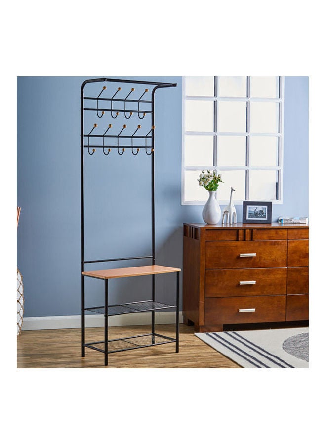 Home Center Magnum Doroy Shoe Rack Tall Rack Black 190X30X64cm - Image 2