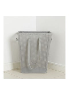 Home Center Mesh Flex Laundry Basket Grey 57X45X33cm  - Image 1