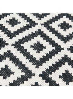 Home Center Handwoven Dora Rug Black 60X150cm  - Image 2