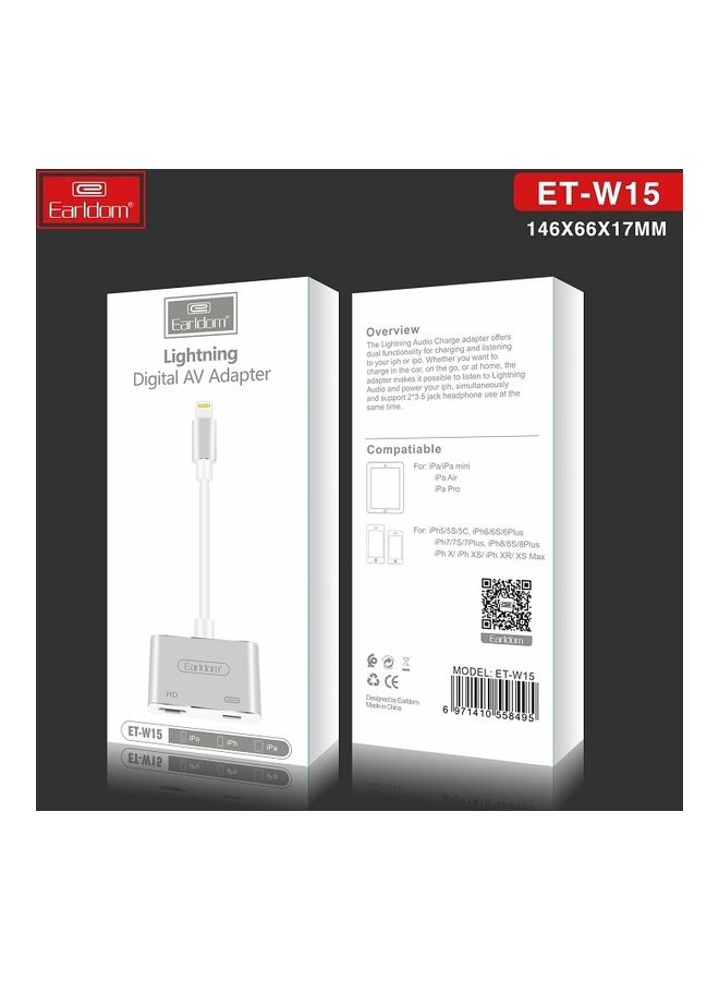 Earldom Lighting Digital AV Adapter White - Image 5